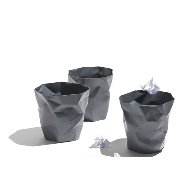 丹麦essey Mini Bin Bin创意褶皱废纸篓垃圾桶垃圾篓小号