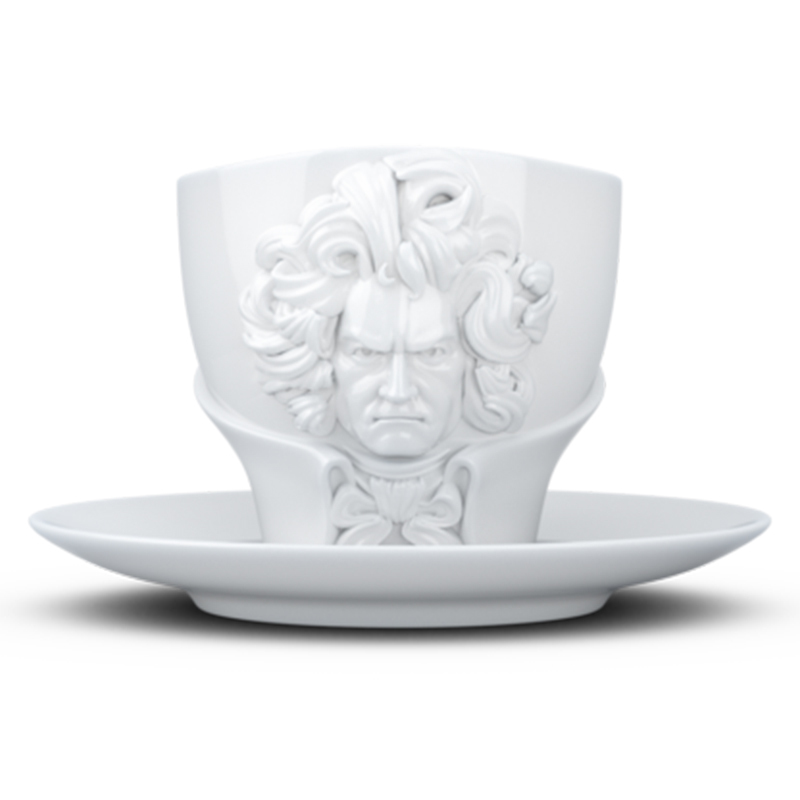 德国Tassen 陶瓷卡通表情碗艺术咖啡杯咖啡碗260ml
