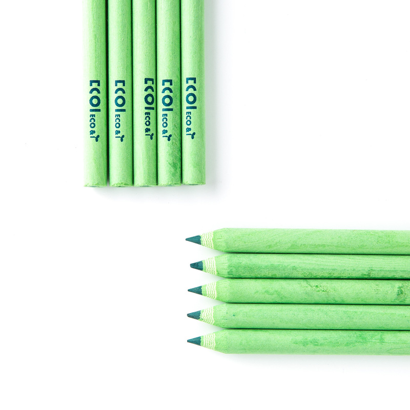 韩国原产ECOI纸质zebra系列彩色铅笔纸铅笔10支套装