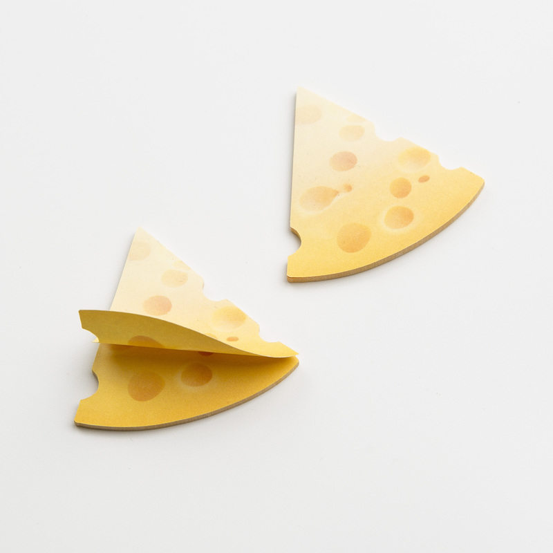 韩国MARSMERS 创意便利贴  瑞士干酪系列（2支装）